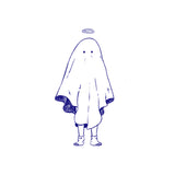 Ghost Wearing Socks